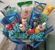 零食花束包装教程