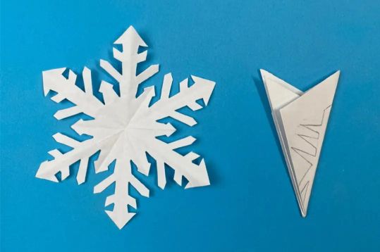 剪窗花儿童简单教程