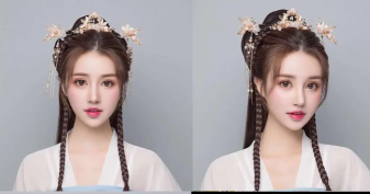 简单古装发型教程图解