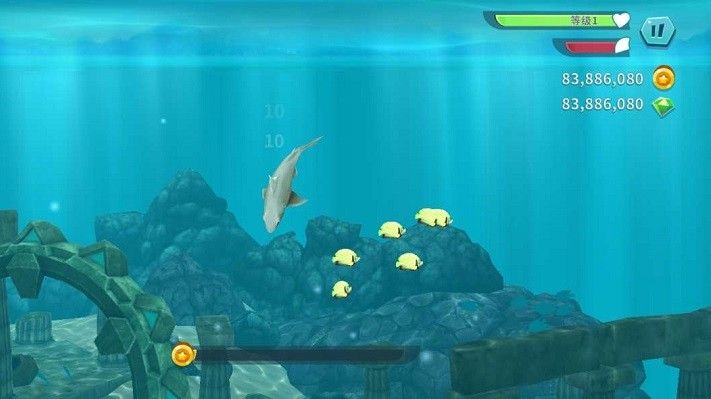 饥饿鲨进化最新破解版无限珍珠