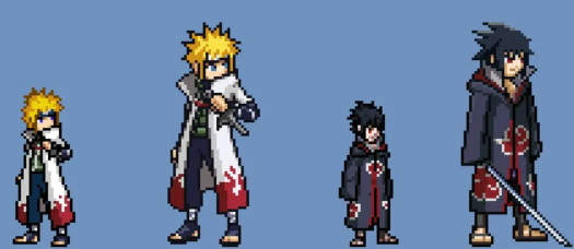 像素火影系列游戏大全