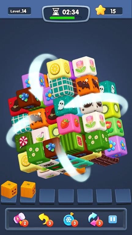 多面体方块粉碎(Cube Crush 3D)