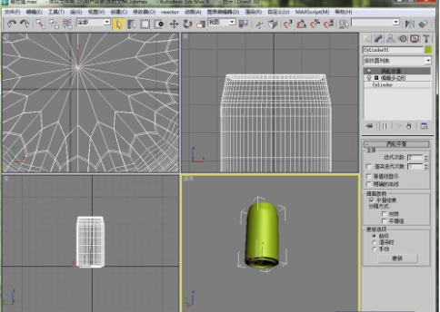 3DMax易拉罐制作教程-3Dmax基础教程制作易拉罐步骤