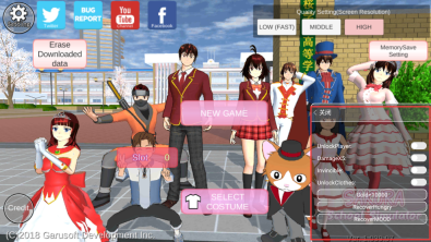 樱花校园模拟器英文版无广告(SAKURA SchoolSimulator)